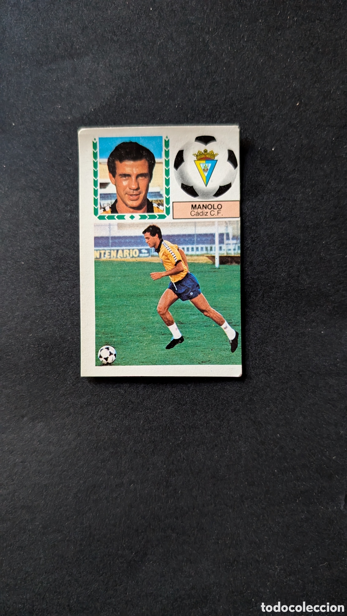 Cromos de f&uacute;tbol: L2 MANOLO C&Aacute;DIZ FICHAJE 21 VERSION LIGA ESTE 1983/84 83 84 DESPEGADO