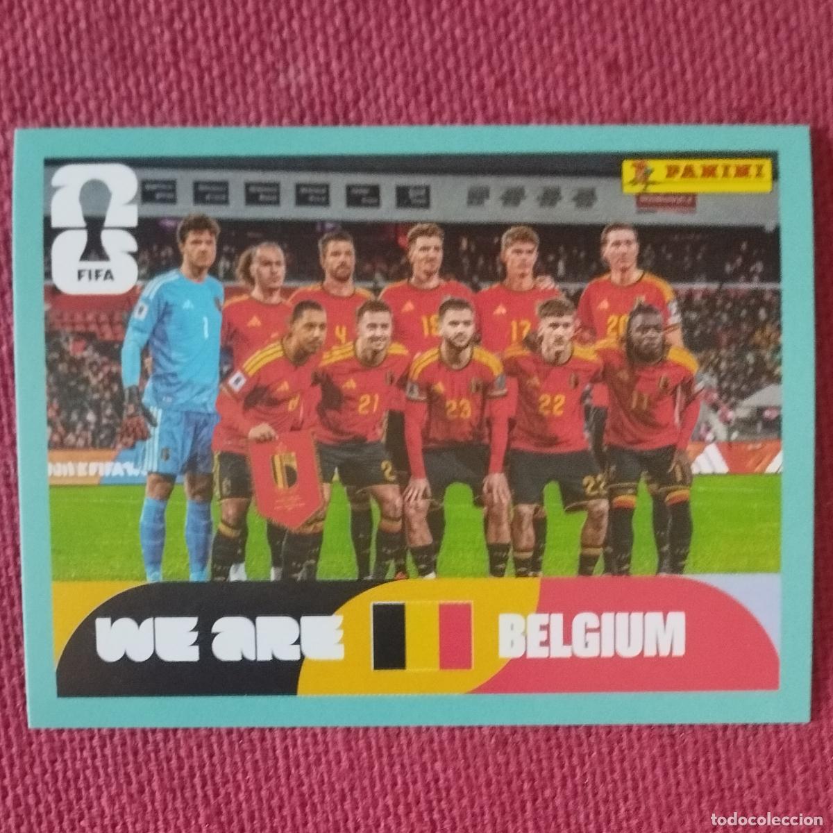 Cromos de f&uacute;tbol: SELECCION DE BELGICA - BEL 13 - MUNDIAL DE FUTBOL - FIFA WORLD CUP 2026