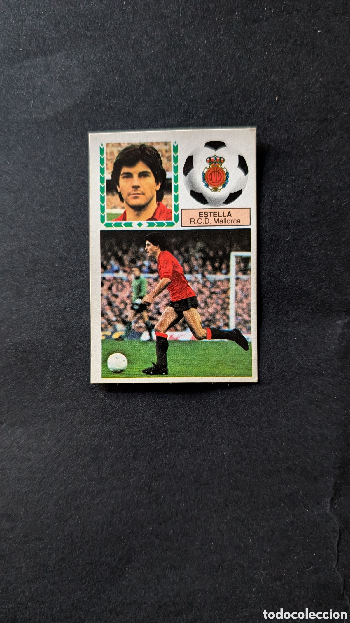 Cromos de f&uacute;tbol: L2 ESTELLA MALLORCA FICHAJE 27 LIGA ESTE 1983/84 83 84 DESPEGADO