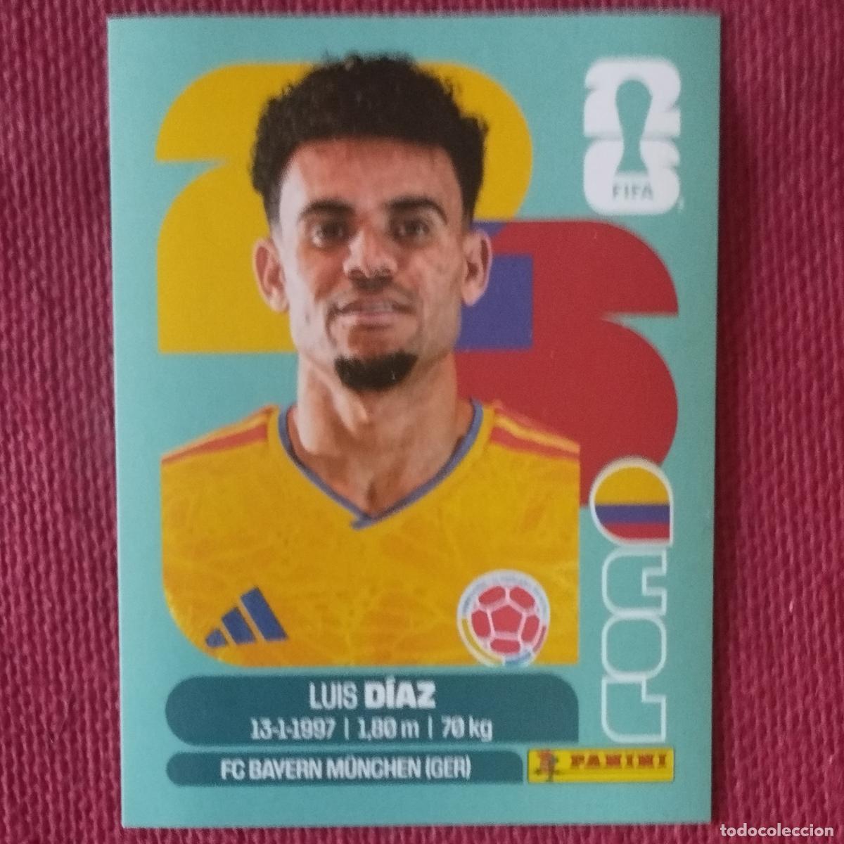Cromos de f&uacute;tbol: LUIS DIAZ -COLOMBIA -COL 20 - MUNDIAL DE FUTBOL - FIFA WORLD CUP 2026