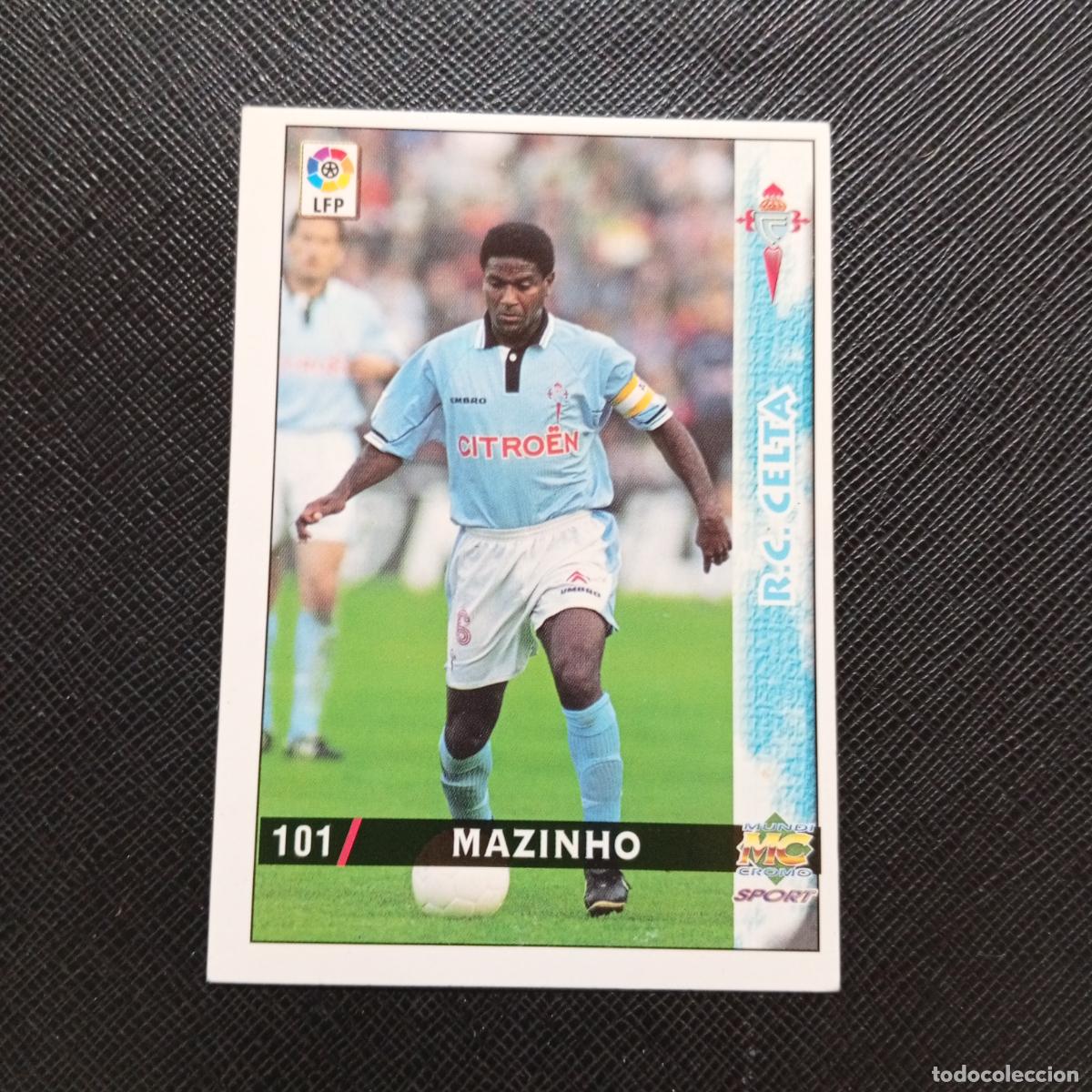 Cromos de f&uacute;tbol: 101 MAZINHO CELTA MUNDICROMO 1998 1999 CROMO FUTBOL LIGA 98 99 - A218 PG13