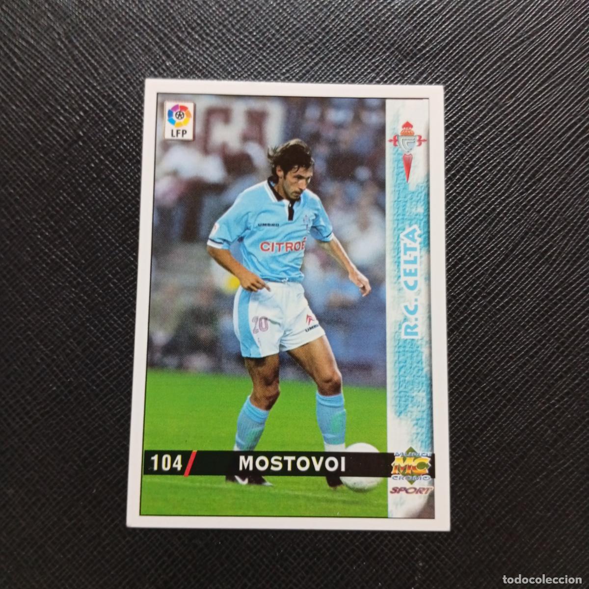 Cromos de f&uacute;tbol: 104 MOSTOVOI CELTA MUNDICROMO 1998 1999 CROMO FUTBOL LIGA 98 99 - A218 PG13
