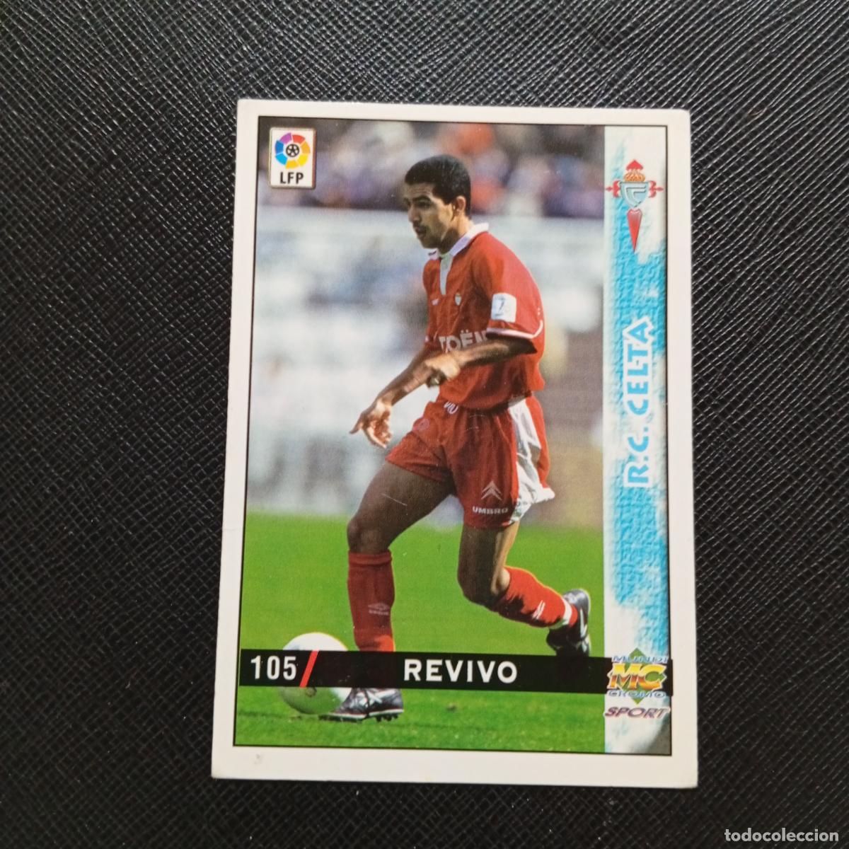 Cromos de f&uacute;tbol: 105 REVIVO CELTA MUNDICROMO 1998 1999 CROMO FUTBOL LIGA 98 99 - A218 PG13
