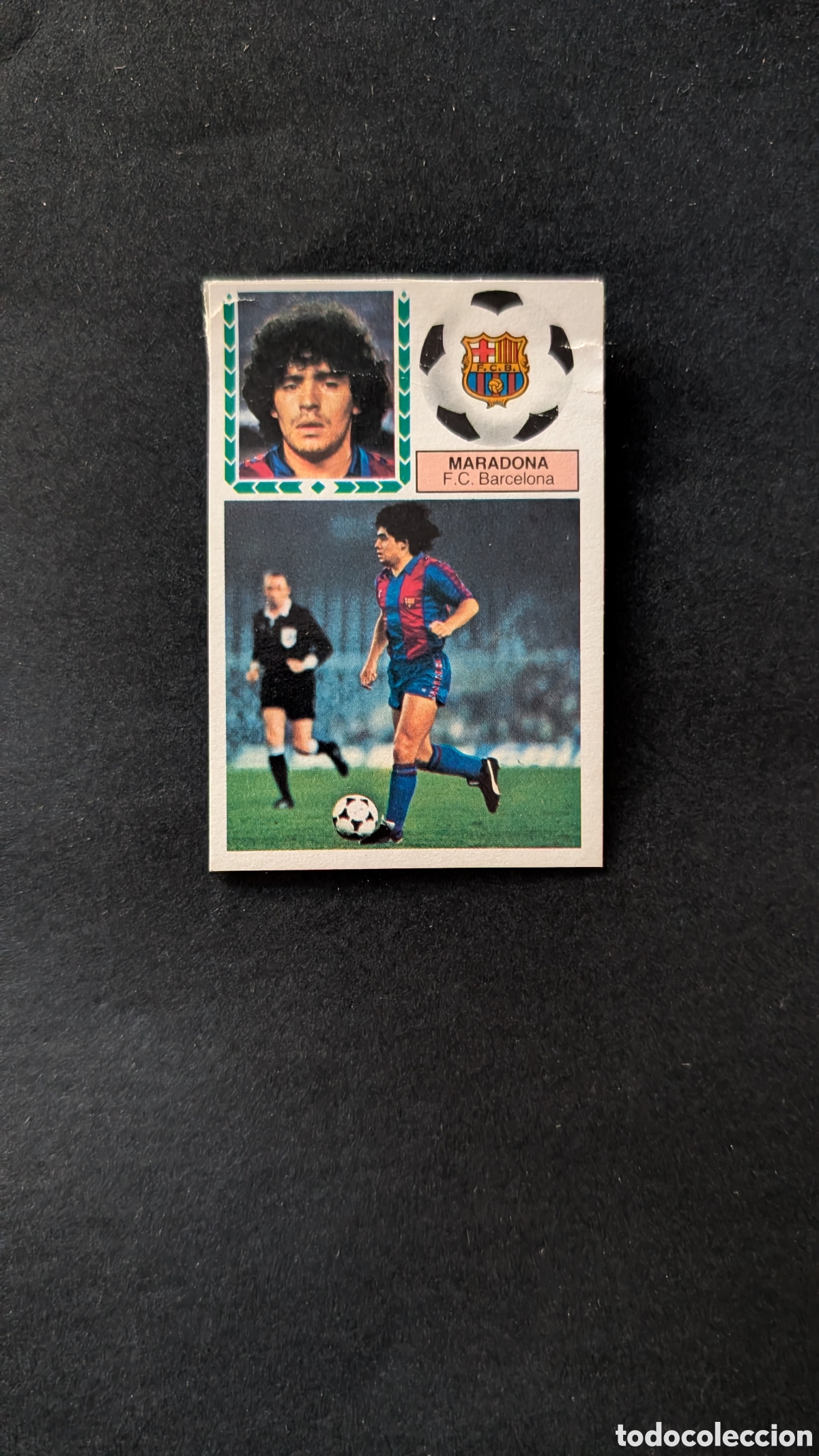Cartes &agrave; collectionner de Football: L2 MARADONA BARCELONA LIGA ESTE 1983/84 83 84 DESPEGADO