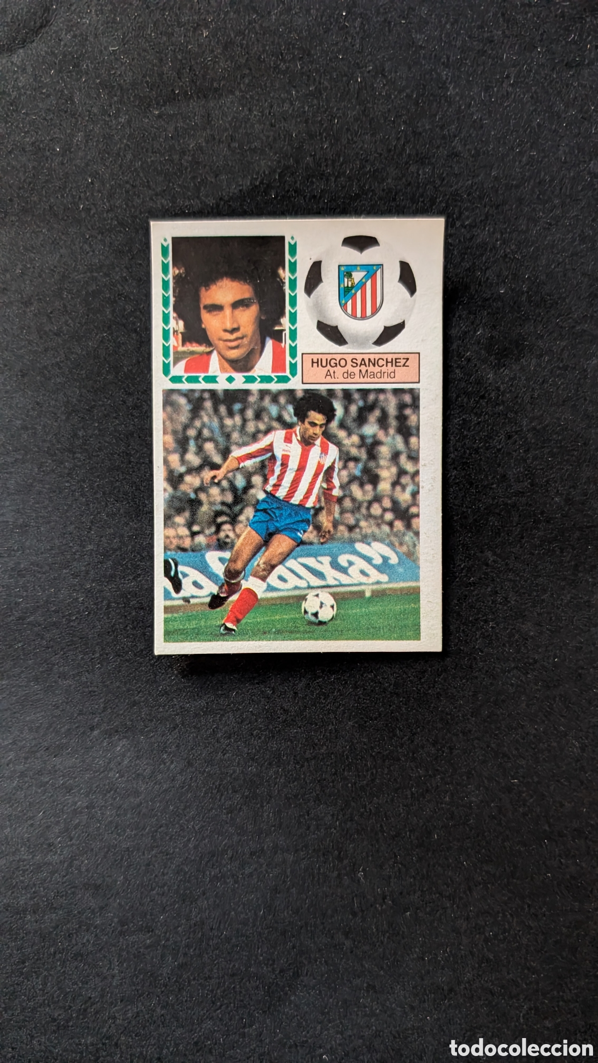 Cromos de f&uacute;tbol: L2 HUGO S&Aacute;NCHEZ ATL&Eacute;TICO MADRID LIGA ESTE 1983/84 83 84 DESPEGADO