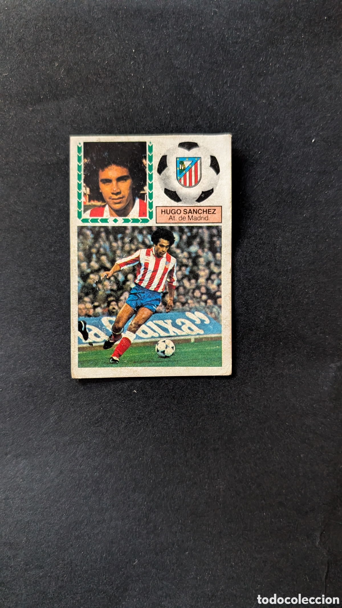 Cromos de f&uacute;tbol: L2 HUGO S&Aacute;NCHEZ ATL&Eacute;TICO MADRID LIGA ESTE 1983/84 83 84 DESPEGADO