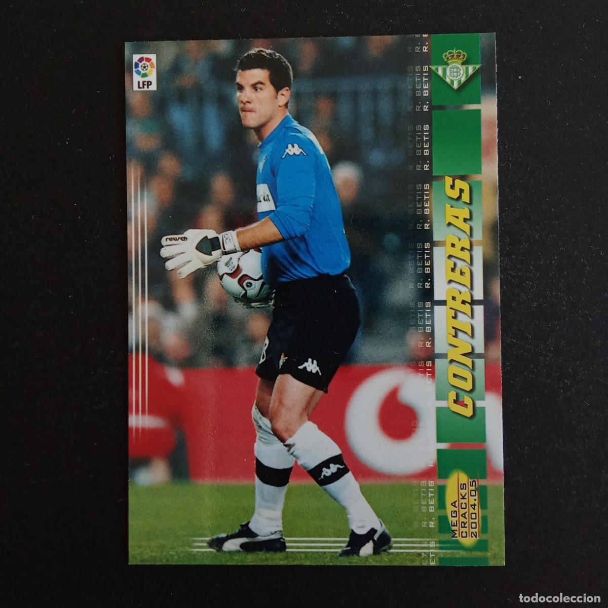 Cromos de f&uacute;tbol: 75 CONTRERAS BETIS LIGA 2004 2005 04 05 MEGACRACKS PANINI -