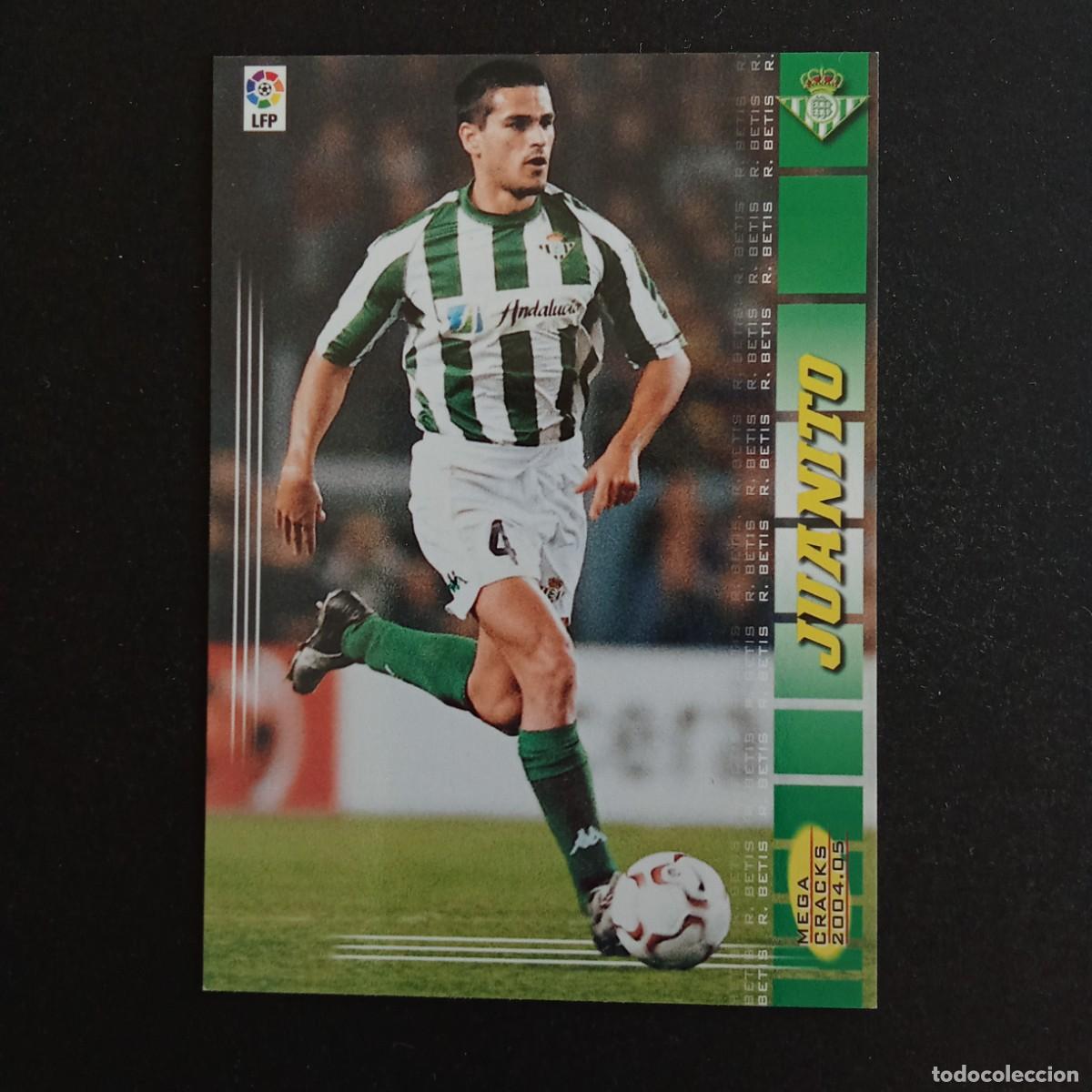 Cromos de f&uacute;tbol: 78 JUANITO BETIS LIGA 2004 2005 04 05 MEGACRACKS PANINI -