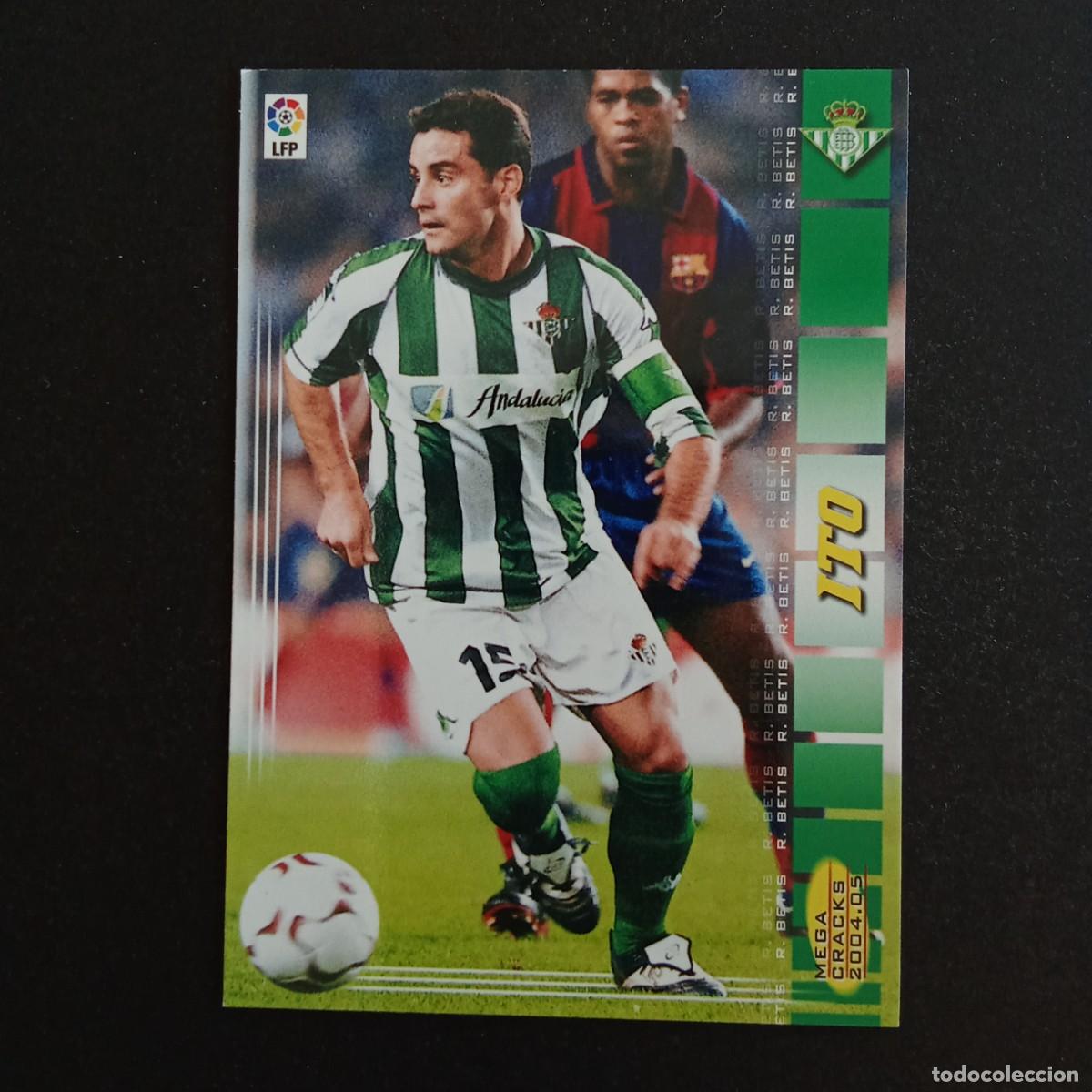 Cromos de f&uacute;tbol: 81 ITO BETIS LIGA 2004 2005 04 05 MEGACRACKS PANINI -