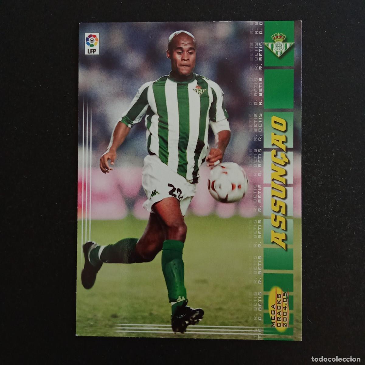 Cromos de f&uacute;tbol: 83 ASSUN&Ccedil;AO BETIS LIGA 2004 2005 04 05 MEGACRACKS PANINI -