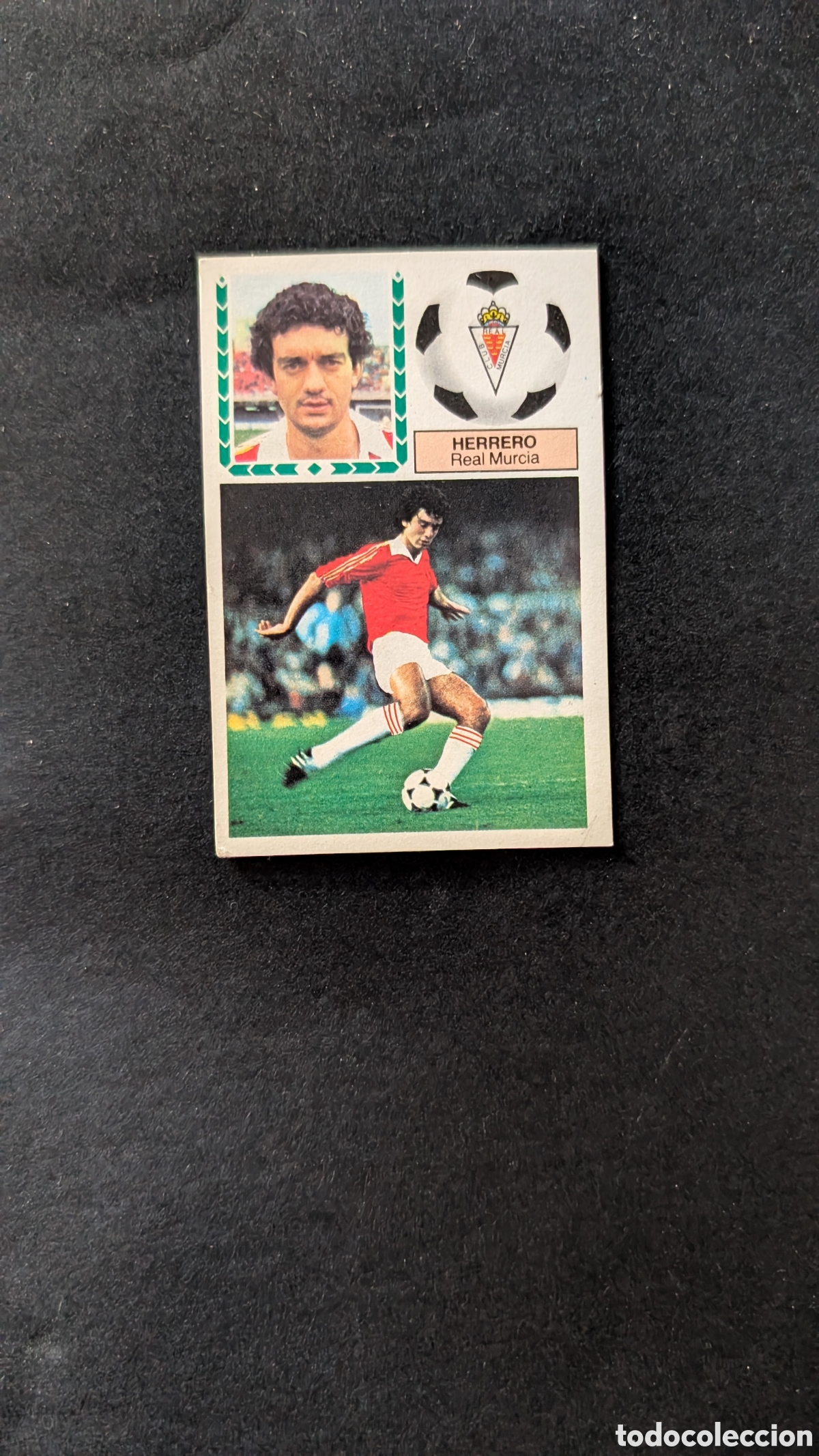 Cromos de f&uacute;tbol: L2 HERRERO MURCIA FICHAJE 11 LIGA ESTE 1983/84 83 84 DESPEGADO