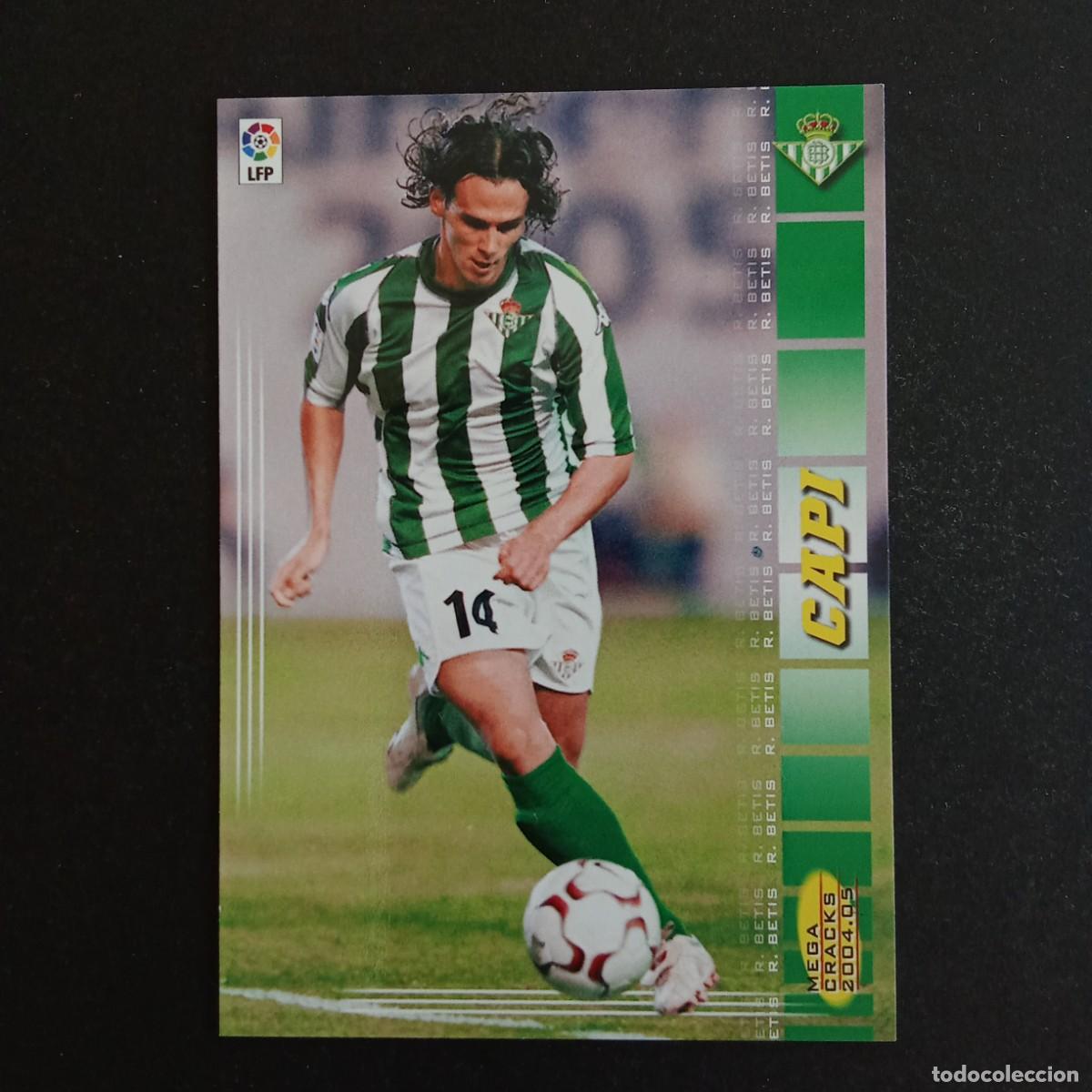 Cromos de f&uacute;tbol: 85 CAPI BETIS LIGA 2004 2005 04 05 MEGACRACKS PANINI -