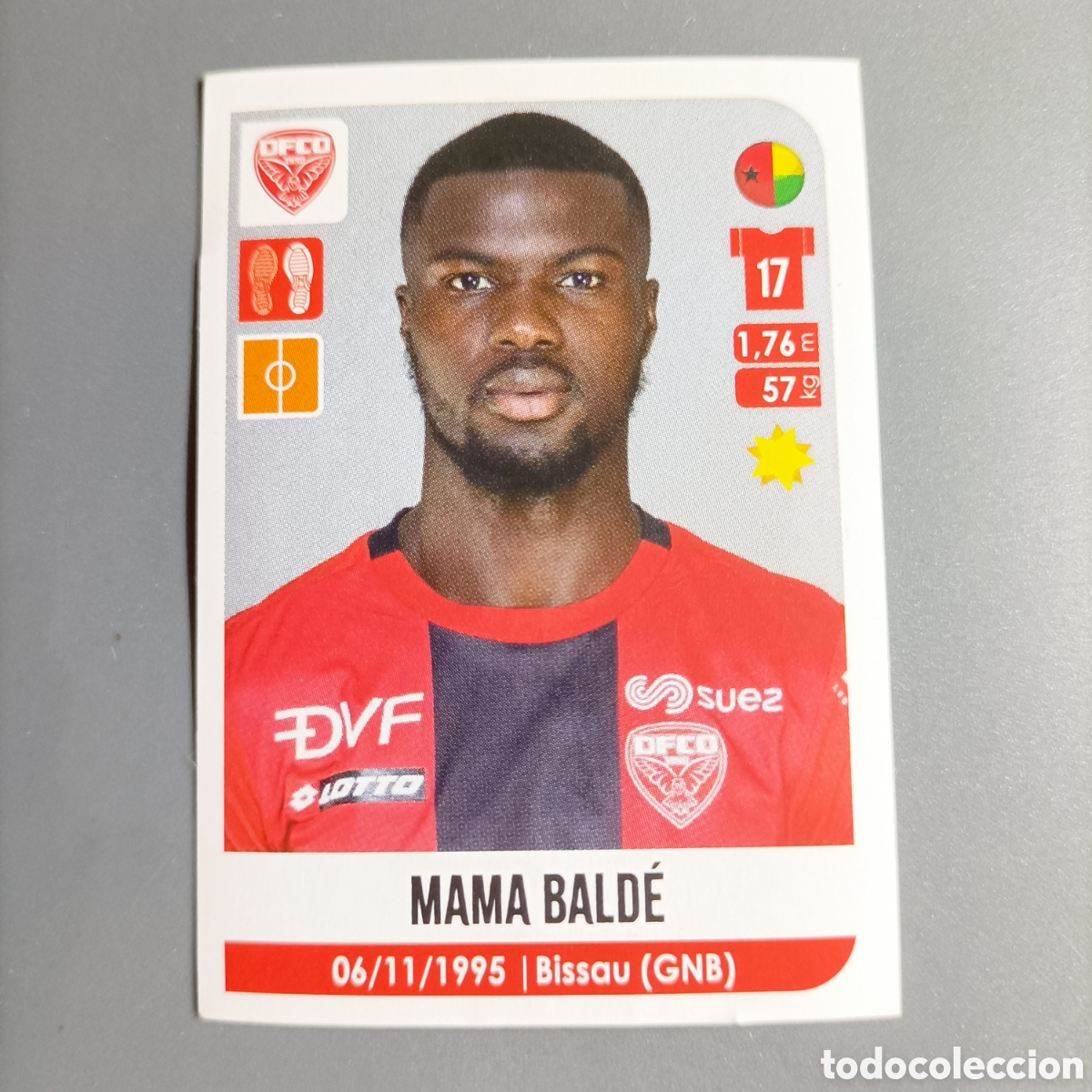 Cromos de f&uacute;tbol: Cromo Panini Foot 2021 - Championnat de France 2020-2021 (DIJON FCO) №99 MAMA BALD&Eacute;