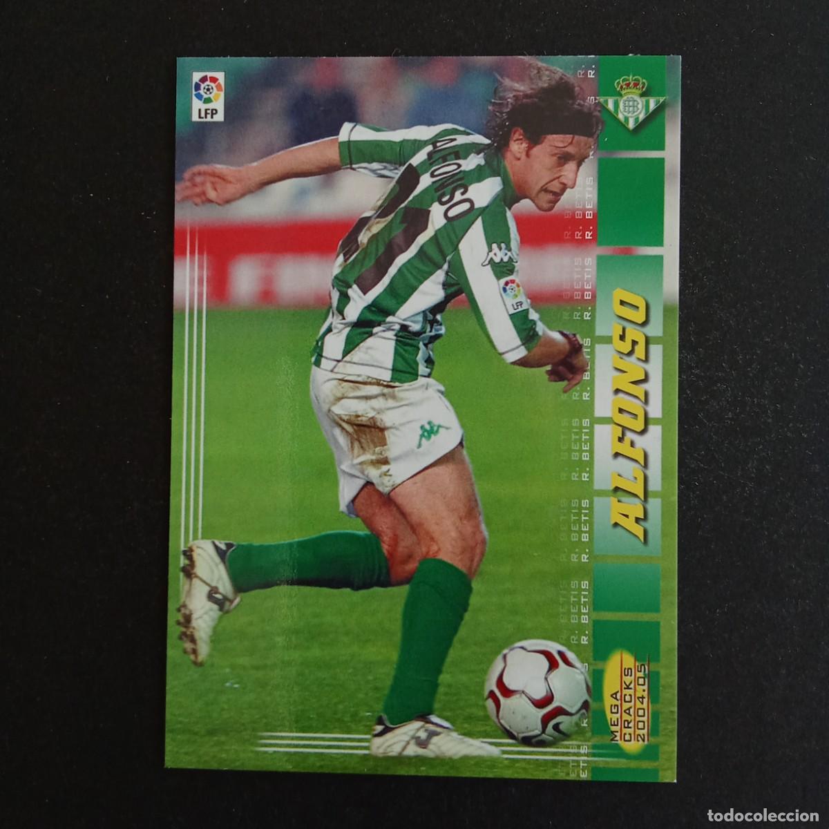 Cromos de f&uacute;tbol: 89 ALFONSO BETIS LIGA 2004 2005 04 05 MEGACRACKS PANINI -