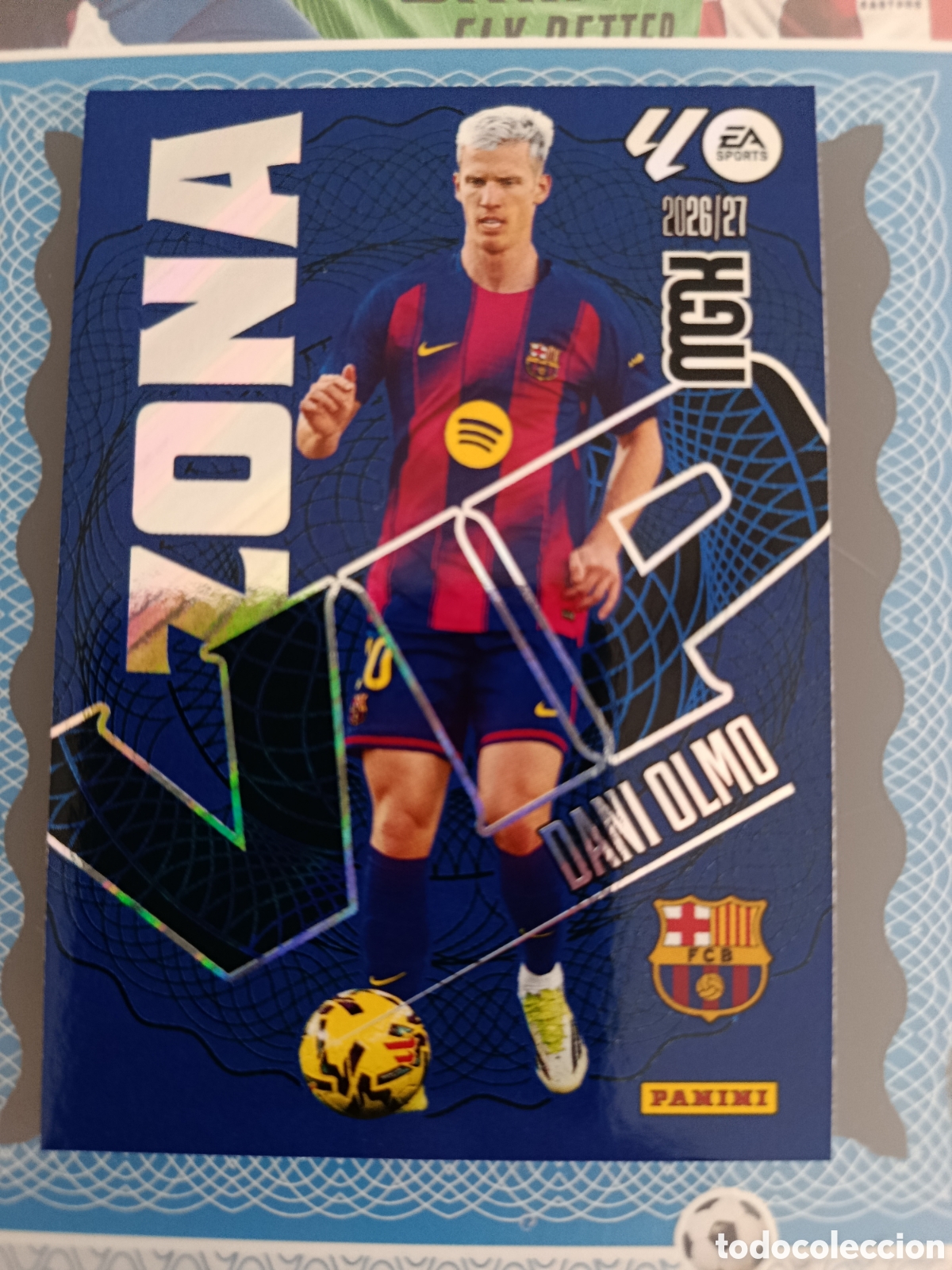 Cromos de f&uacute;tbol: MEGACRACKS 2026 2027 - PANINI - N&ordm; 522 DANI OLMO BARCELONA ZONA VIP
