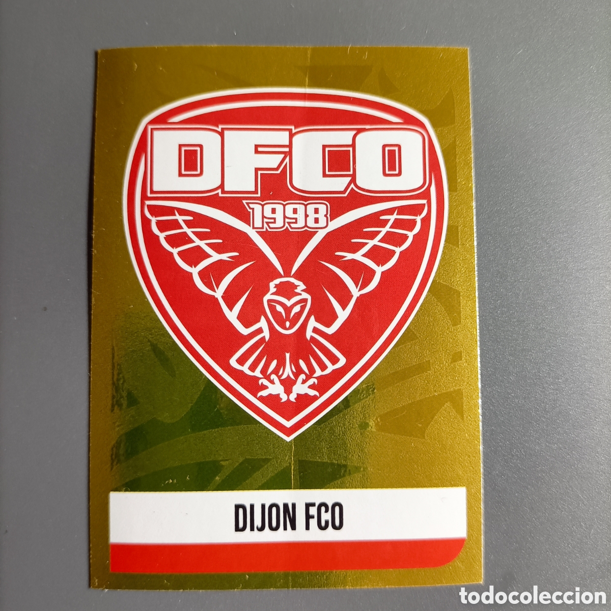 Cromos de f&uacute;tbol: Cromo Panini Foot 2021 - Championnat de France 2020-2021 (DIJON FCO) №89 ESCUDO