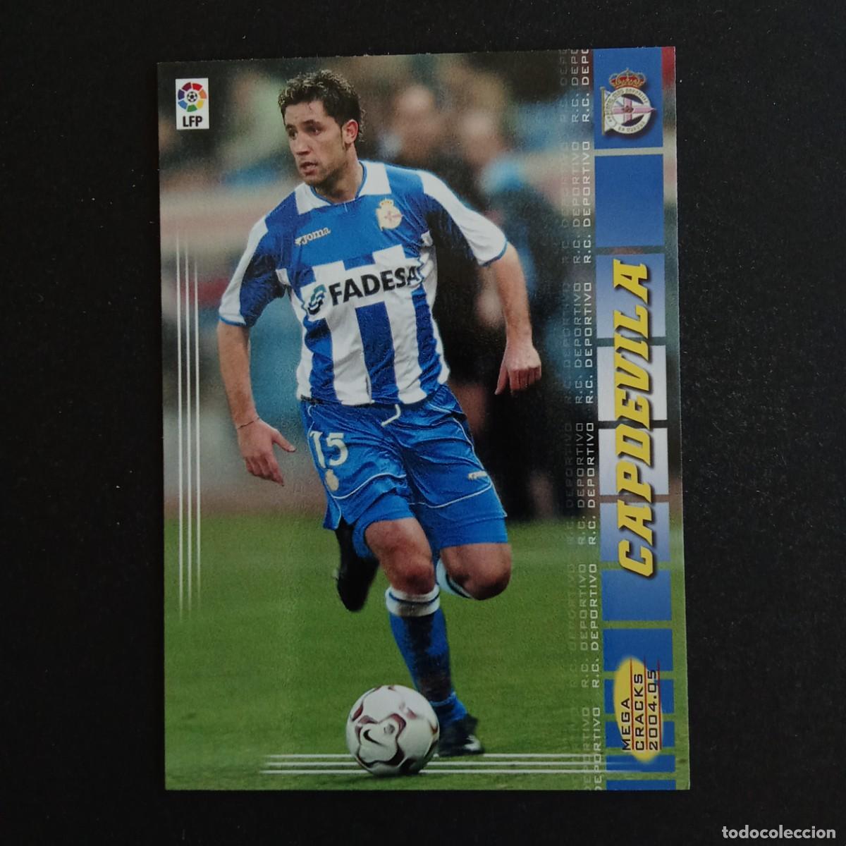 Cromos de f&uacute;tbol: 98 CAPDEVILA DEPORTIVO LA CORU&Ntilde;A LIGA 2004 2005 04 05 MEGACRACKS PANINI -