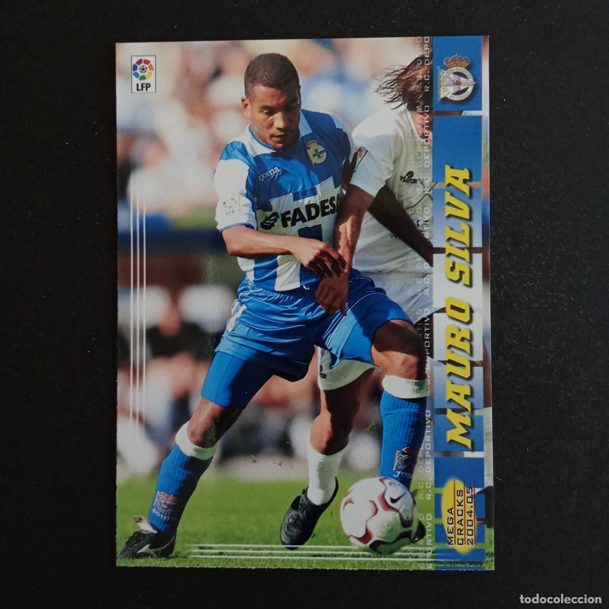 Cromos de f&uacute;tbol: 99 MAURO SILVA DEPORTIVO LA CORU&Ntilde;A LIGA 2004 2005 04 05 MEGACRACKS PANINI -