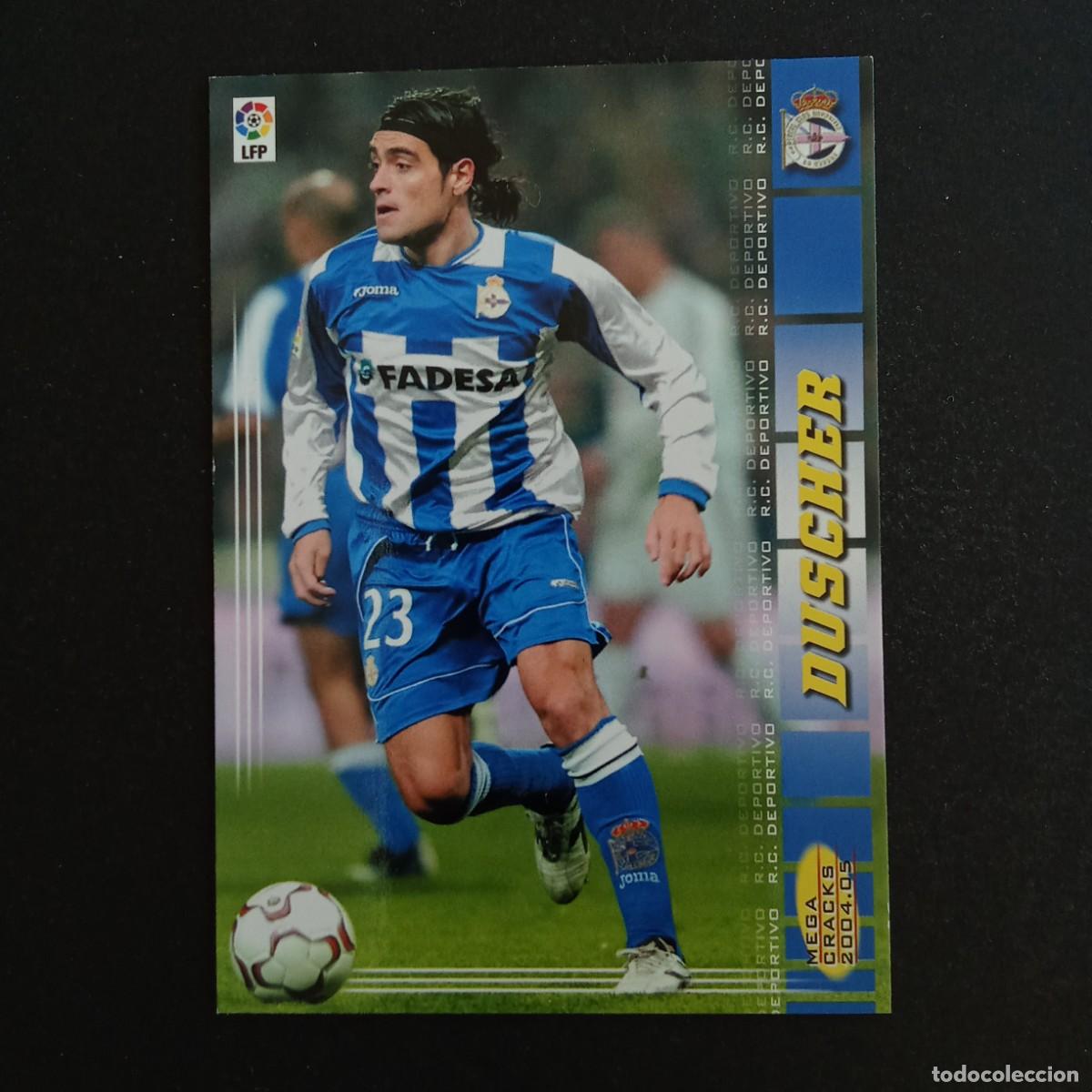 Cromos de f&uacute;tbol: 100 DUSCHER DEPORTIVO LA CORU&Ntilde;A LIGA 2004 2005 04 05 MEGACRACKS PANINI -