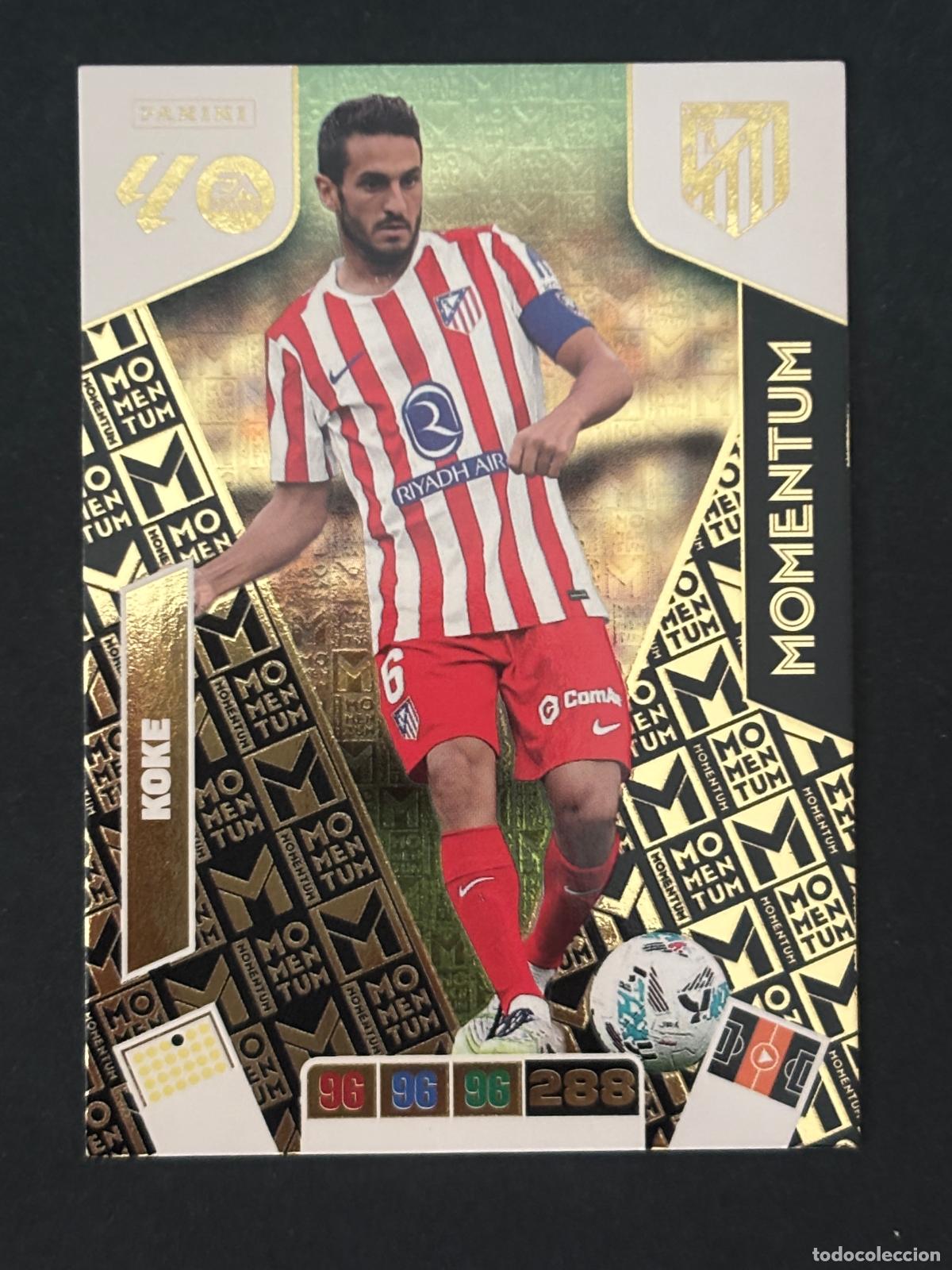 Cromos de Futebol: MOM1 KOKE AT MADRID MOMENTUM ADRENALYN XL LALIGA EA SPORTS 25-26 2025-2026 PANINI