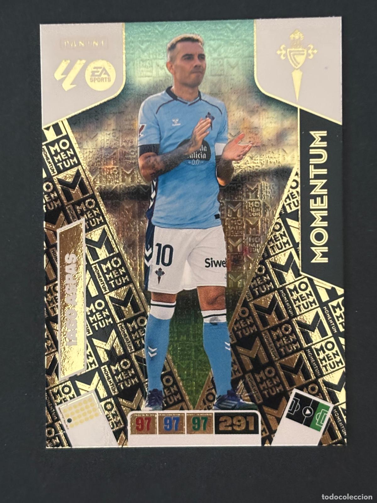 Cromos de Futebol: MOM3 IAGO ASPAS CELTA MOMENTUM ADRENALYN XL LALIGA EA SPORTS 25-26 2025-2026 PANINI