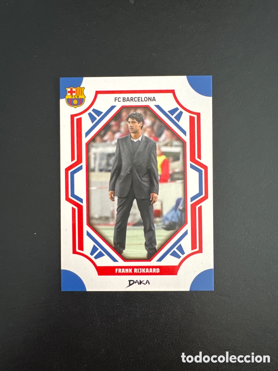 Cromos de f&uacute;tbol: RIJKAARD BARCELONA NUMERO 30B DAKA 2025