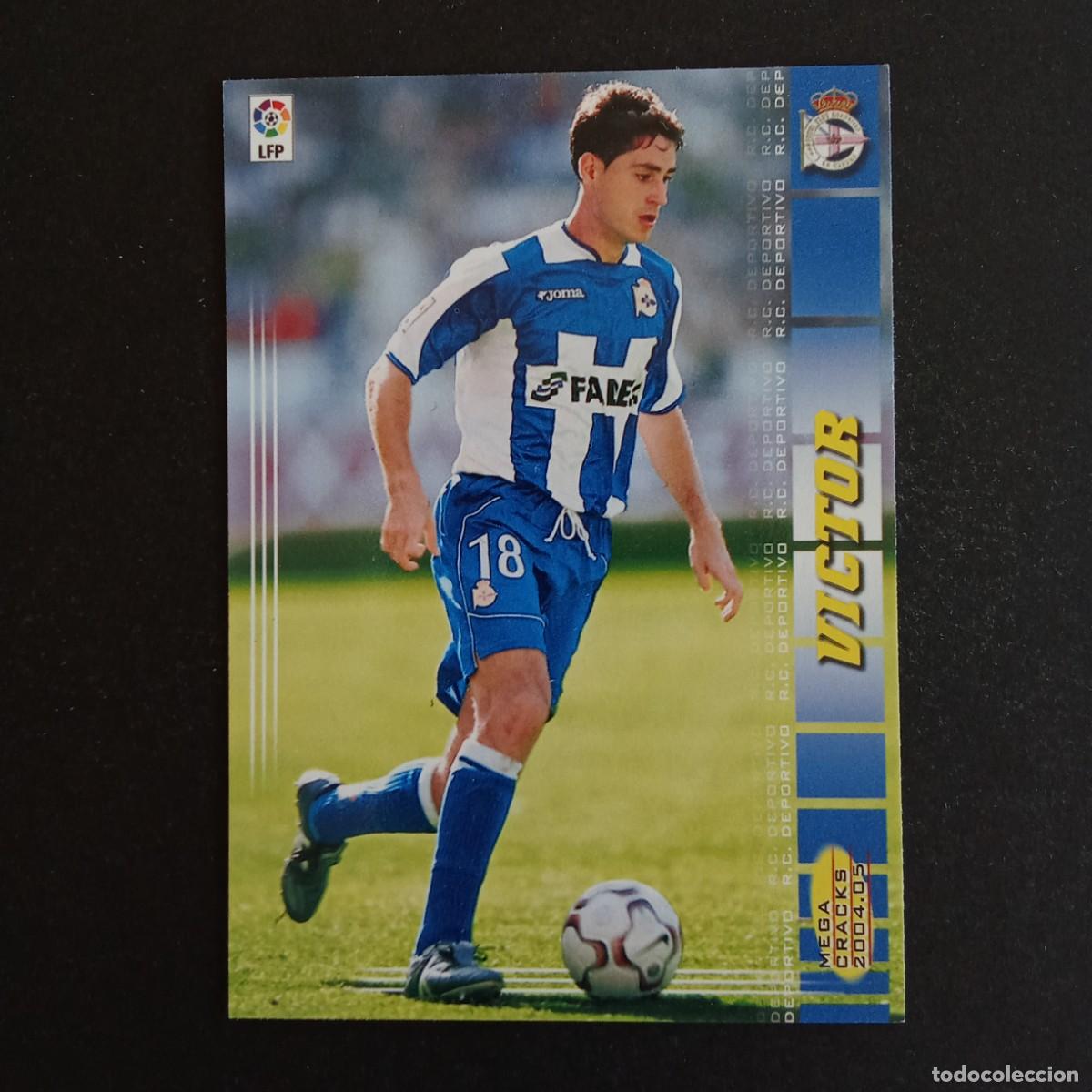Cromos de f&uacute;tbol: 103 VICTOR DEPORTIVO LA CORU&Ntilde;A LIGA 2004 2005 04 05 MEGACRACKS PANINI -