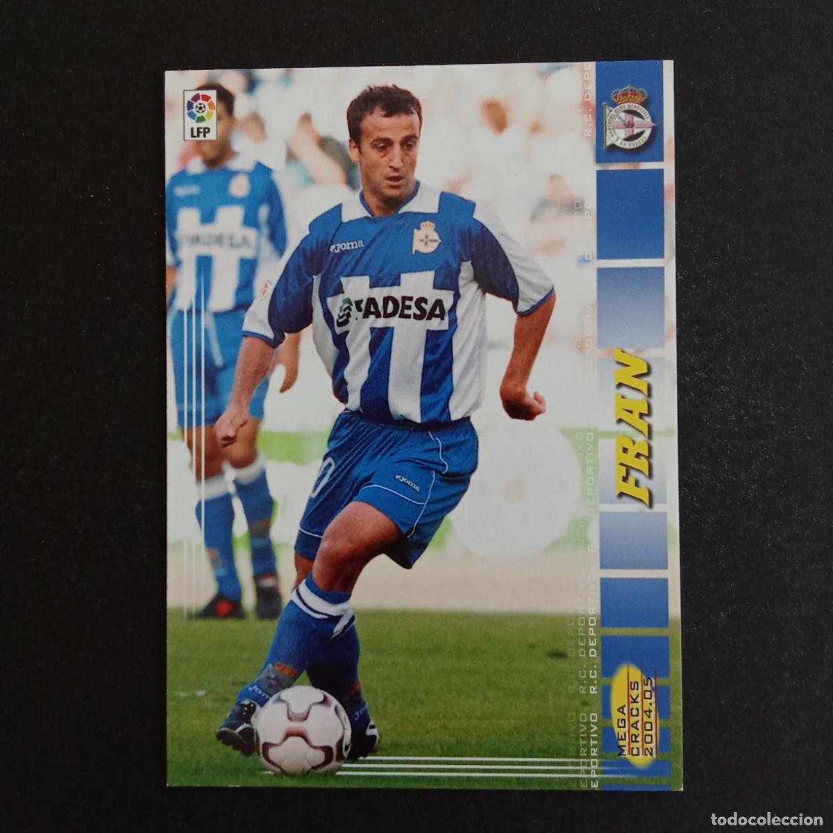 Cromos de f&uacute;tbol: 104 FRAN DEPORTIVO LA CORU&Ntilde;A LIGA 2004 2005 04 05 MEGACRACKS PANINI -