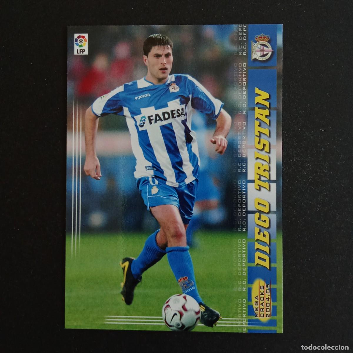 Cromos de f&uacute;tbol: 108 DIEGO TRISTAN DEPORTIVO LA CORU&Ntilde;A LIGA 2004 2005 04 05 MEGACRACKS PANINI -