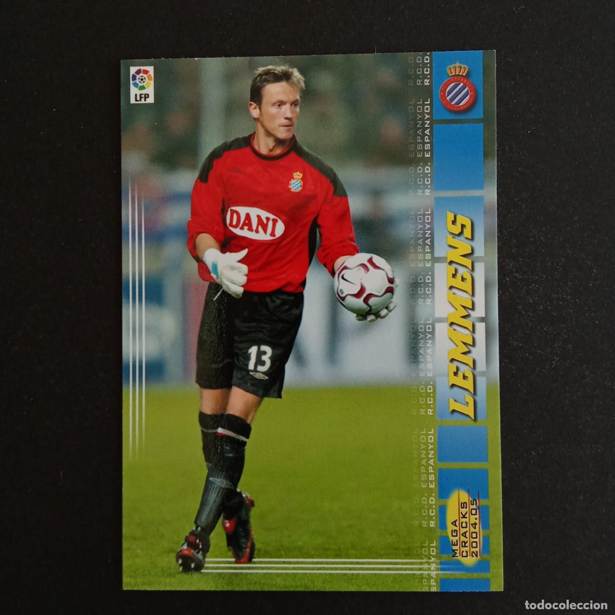 Cromos de f&uacute;tbol: 110 LEMMENS ESPANYOL LIGA 2004 2005 04 05 MEGACRACKS PANINI -