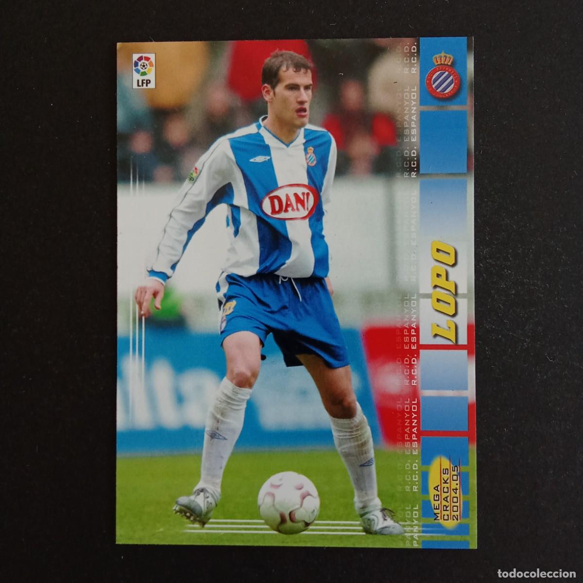 Cromos de f&uacute;tbol: 112 LOPO ESPANYOL LIGA 2004 2005 04 05 MEGACRACKS PANINI -