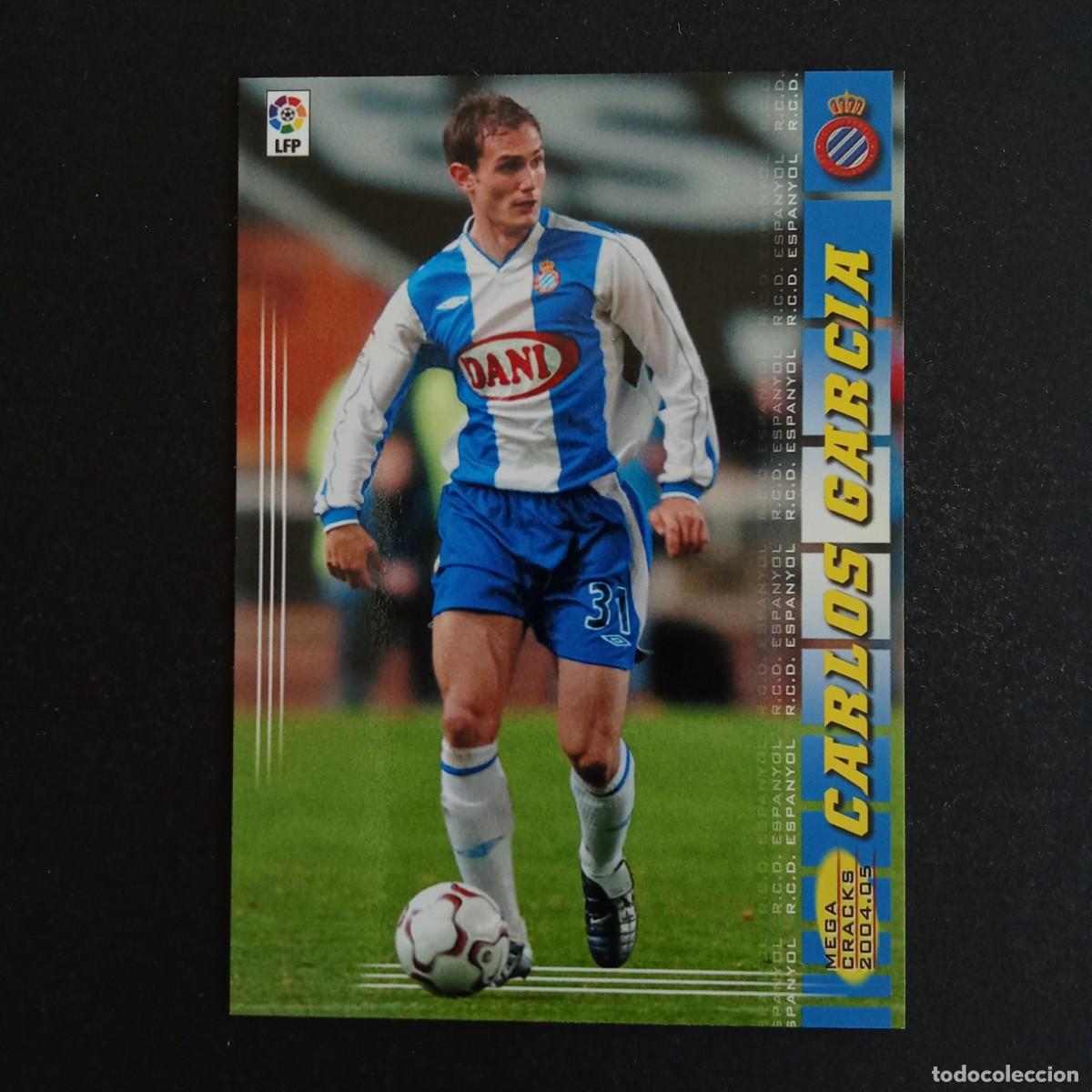 Cromos de f&uacute;tbol: 114 CARLOS GARCIA ESPANYOL LIGA 2004 2005 04 05 MEGACRACKS PANINI -
