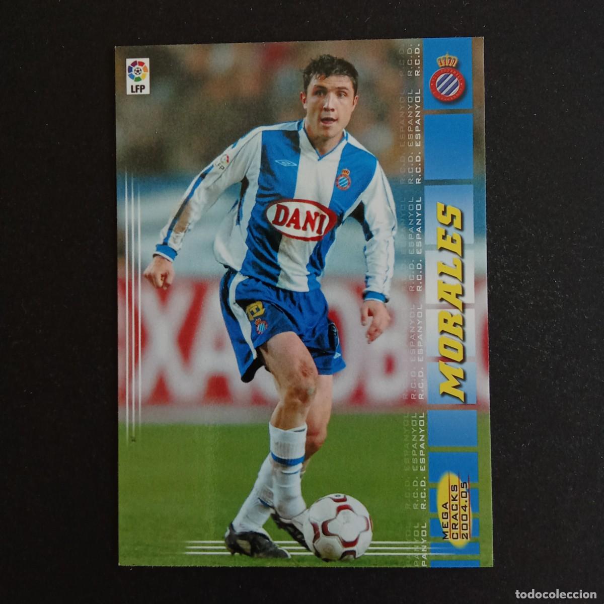 Cromos de f&uacute;tbol: 118 MORALES ESPANYOL LIGA 2004 2005 04 05 MEGACRACKS PANINI -