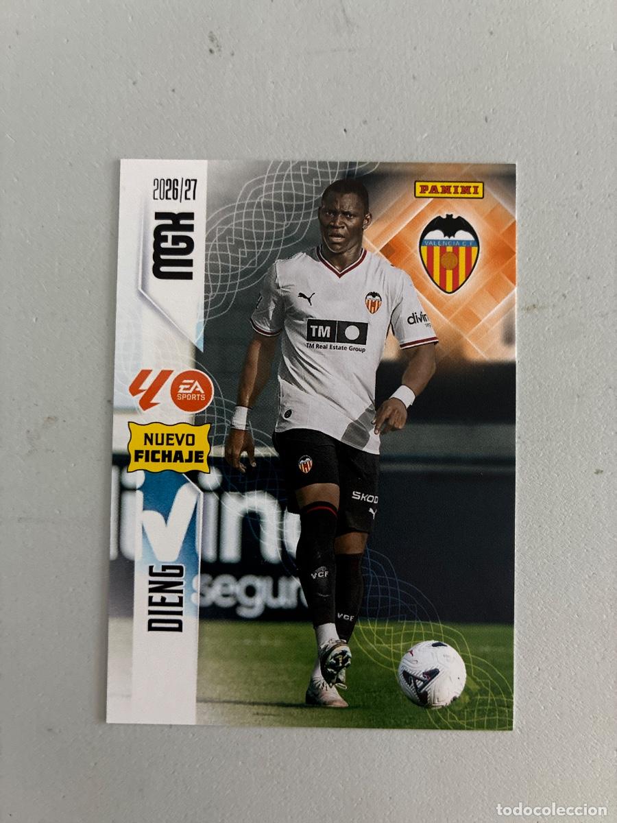 Cromos de f&uacute;tbol: 487 DIENG VALENCIA NUEVO FICHAJE MEGACRACKS 2026 2027