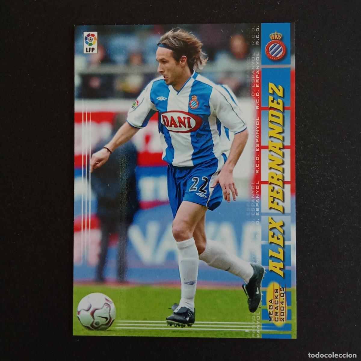 Cromos de f&uacute;tbol: 119 ALEX FERNANDEZ ESPANYOL LIGA 2004 2005 04 05 MEGACRACKS PANINI -