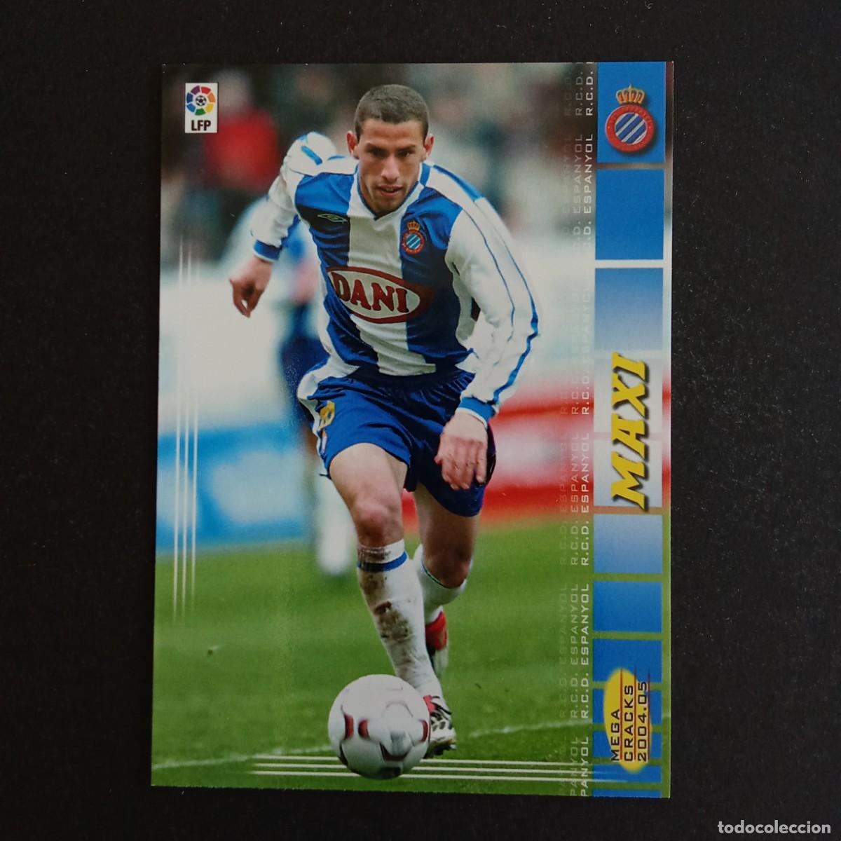 Cromos de f&uacute;tbol: 121 MAXI RODRIGUEZ ESPANYOL LIGA 2004 2005 04 05 MEGACRACKS PANINI -