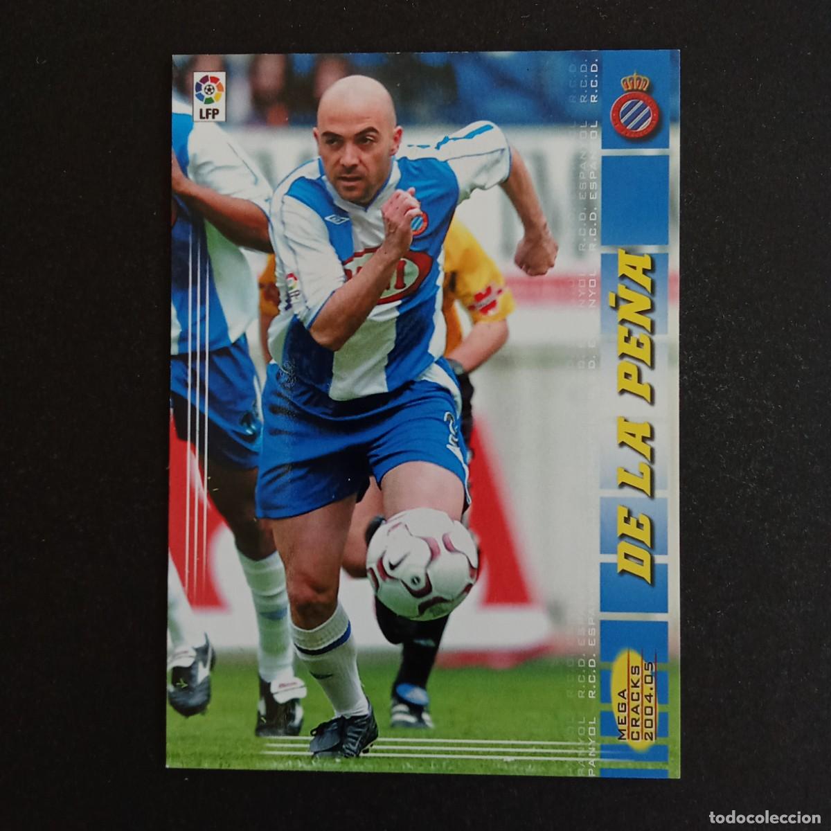 Cromos de f&uacute;tbol: 123 DE LA PE&Ntilde;A ESPANYOL LIGA 2004 2005 04 05 MEGACRACKS PANINI -