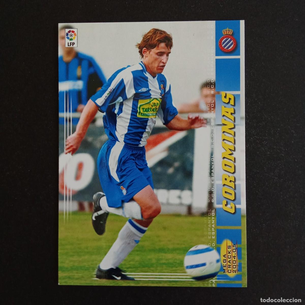 Cromos de f&uacute;tbol: 124 COROMINAS ESPANYOL LIGA 2004 2005 04 05 MEGACRACKS PANINI -