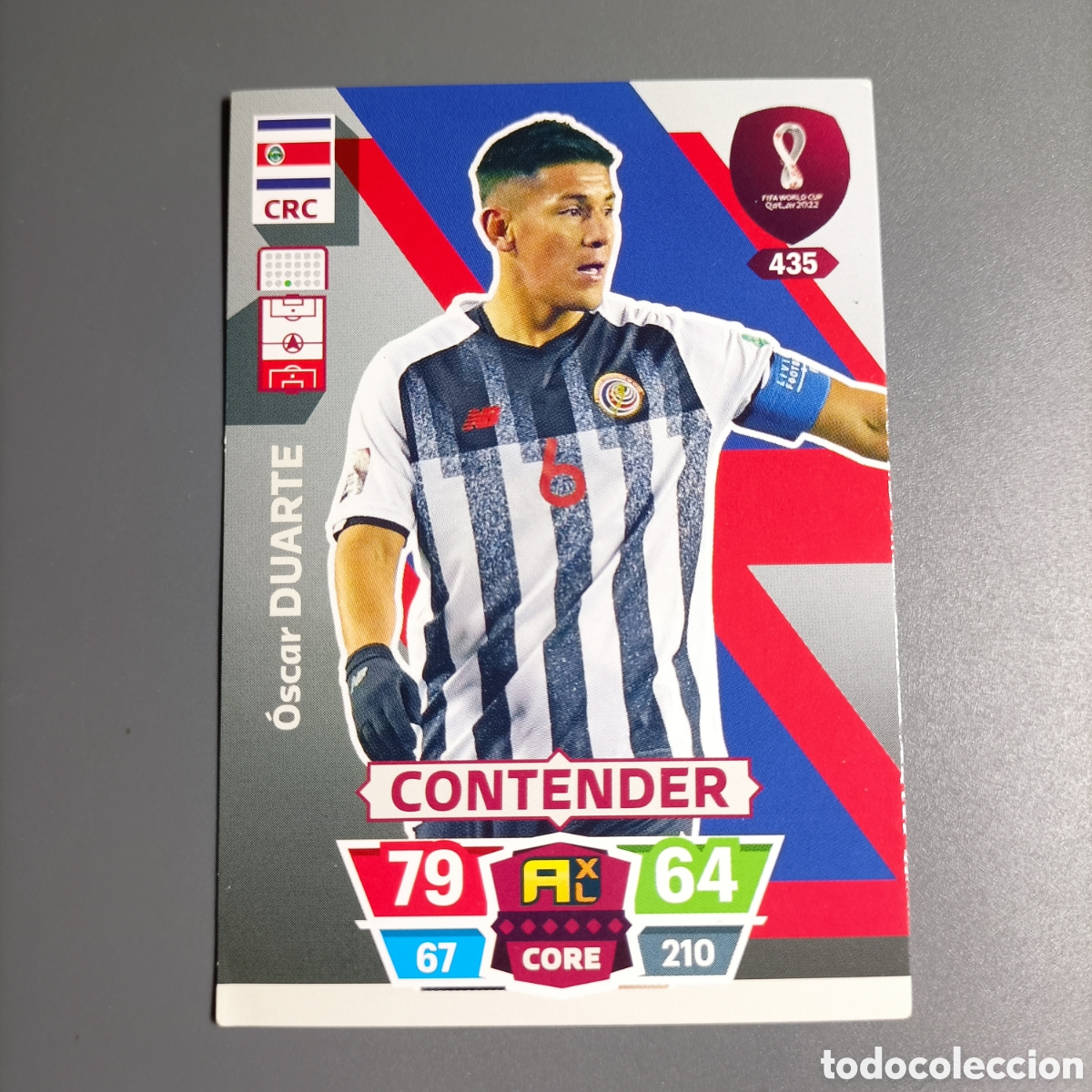 Cromos de f&uacute;tbol: ADRENALYN. FIFA WORLD CUP QATAR 2022. (CRC) №435 OSCAR DUARTE