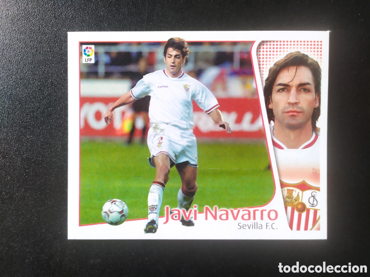 Cromos de f&uacute;tbol: Liga este 2004 2005 04 05 panini Javi Navarro Sevilla