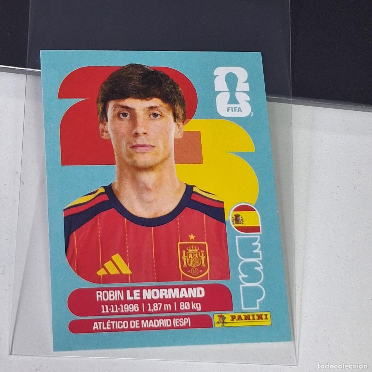 Cromos de f&uacute;tbol: B68 ESP3 ESP 3 ROBIN LE NORMAND ESPA&Ntilde;A SPAIN MUNDIAL FIFA WORLD CUP 2026 STICKER PANINI