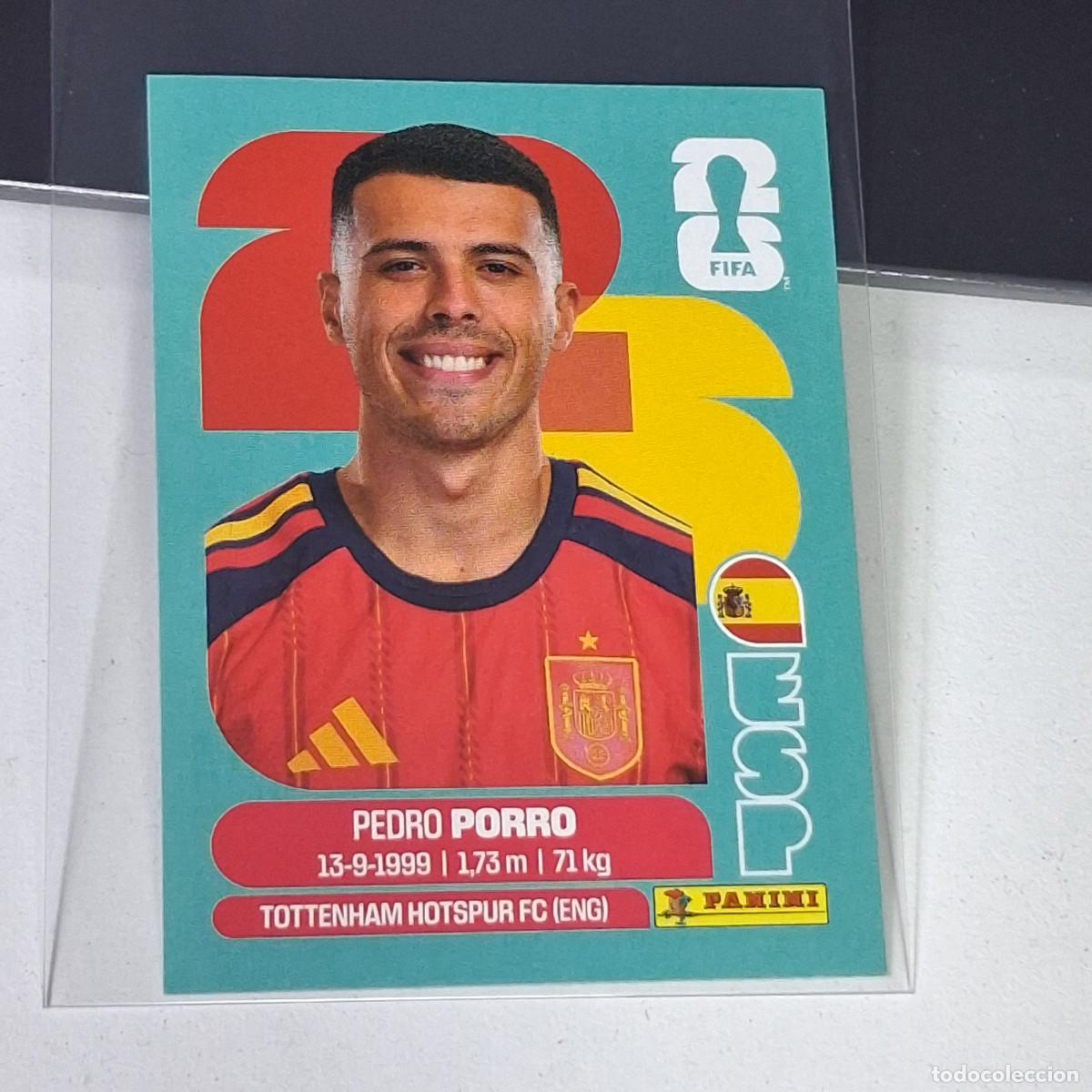 Cromos de f&uacute;tbol: B68 ESP6 ESP 6 PEDRO PORRO ESPA&Ntilde;A SPAIN ESP MUNDIAL FIFA WORLD CUP 2026 STICKER PANINI