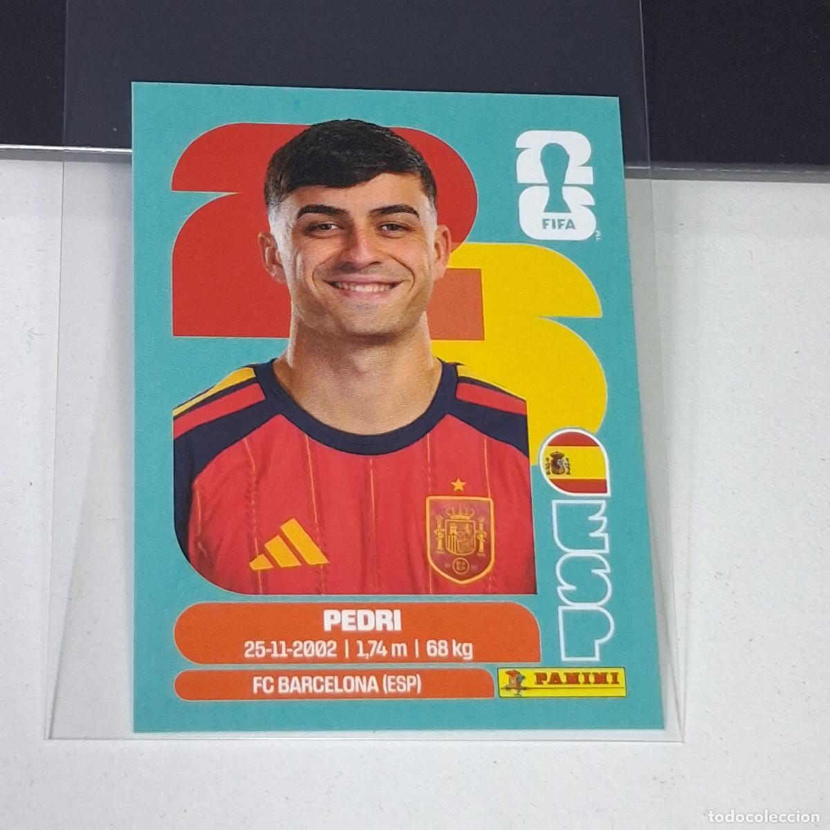 Cromos de f&uacute;tbol: B68 ESP11 PEDRI 11 ESPA&Ntilde;A ESP SPAIN MUNDIAL FIFA WORLD CUP 2026 STICKER PANINI