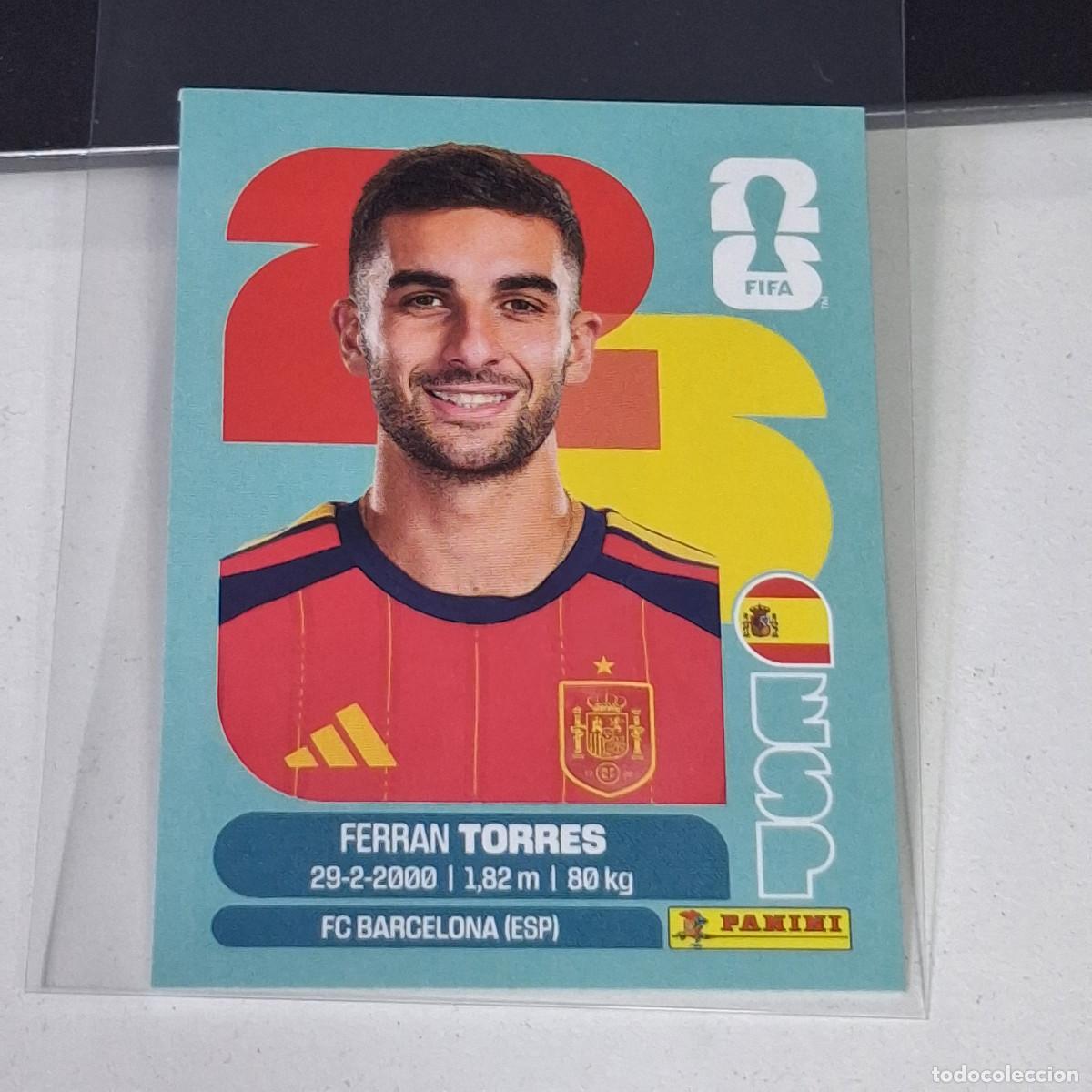 Cromos de f&uacute;tbol: B68 ESP18 FERRAN TORRES 18 ESPA&Ntilde;A ESP SPAIN MUNDIAL FIFA WORLD CUP 2026 STICKER PANINI