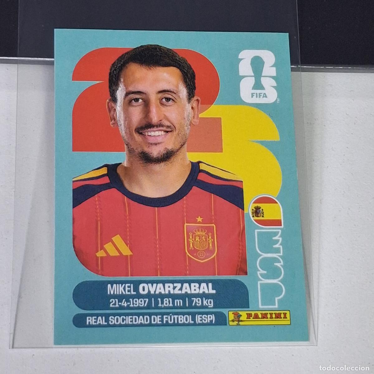 Cromos de f&uacute;tbol: B68 ESP 20 ESP20 MIKEL OYARZABAL ESPA&Ntilde;A SPAIN ESP MUNDIAL FIFA WORLD CUP 2026 STICKER PANINI