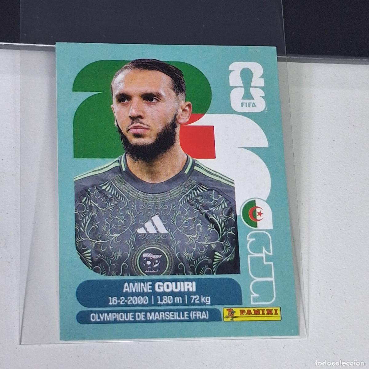 Cromos de f&uacute;tbol: B68 ALG 18 ALG18 AMINE GOUIRI ARGELIA ALG MUNDIAL FIFA WORLD CUP 2026 STICKER PANINI