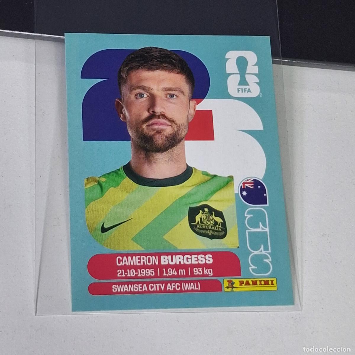 Cromos de f&uacute;tbol: B68 AUS 8 AUS8 CAMERON BURGESS AUSTRALIA AUS MUNDIAL FIFA WORLD CUP 2026 STICKER PANINI