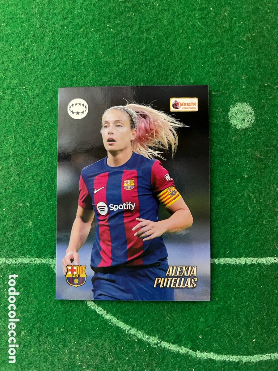 Cromos de f&uacute;tbol: 74 ALEXIA PUTELLAS BARCELONA MERLIN HERITAGE 2023 2024 TOPPS