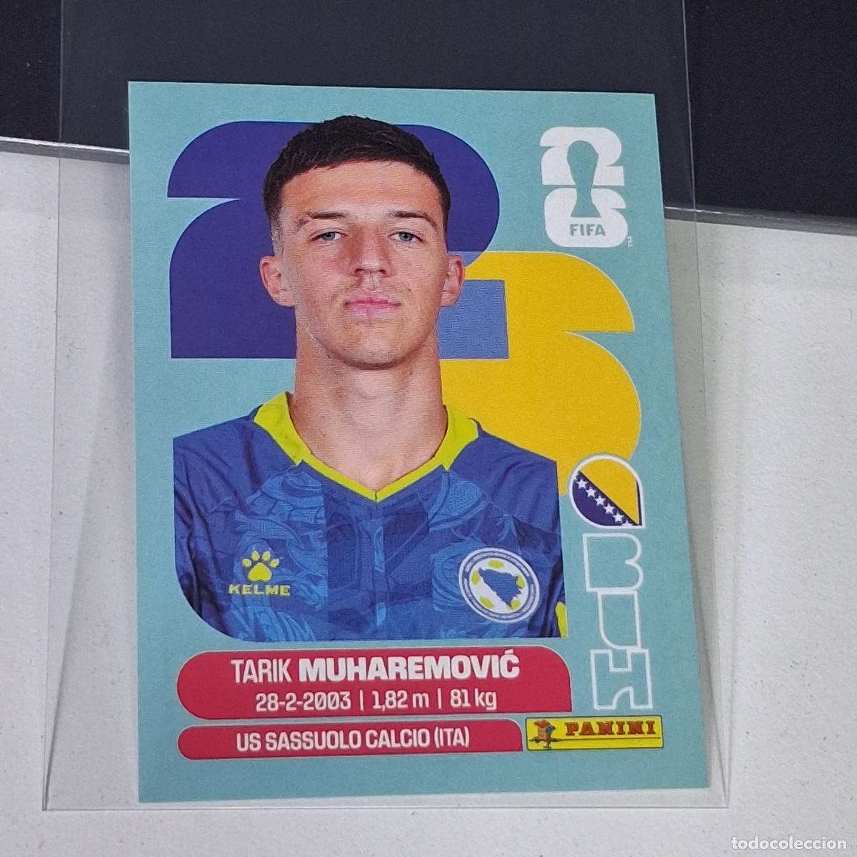 Cromos de f&uacute;tbol: B68 BIH5 TARIK MUHAREMOVIĆ 5 BIH BOSNIA HERZEGOVINA MUNDIAL FIFA WORLD CUP 2026 STICKER PANINI