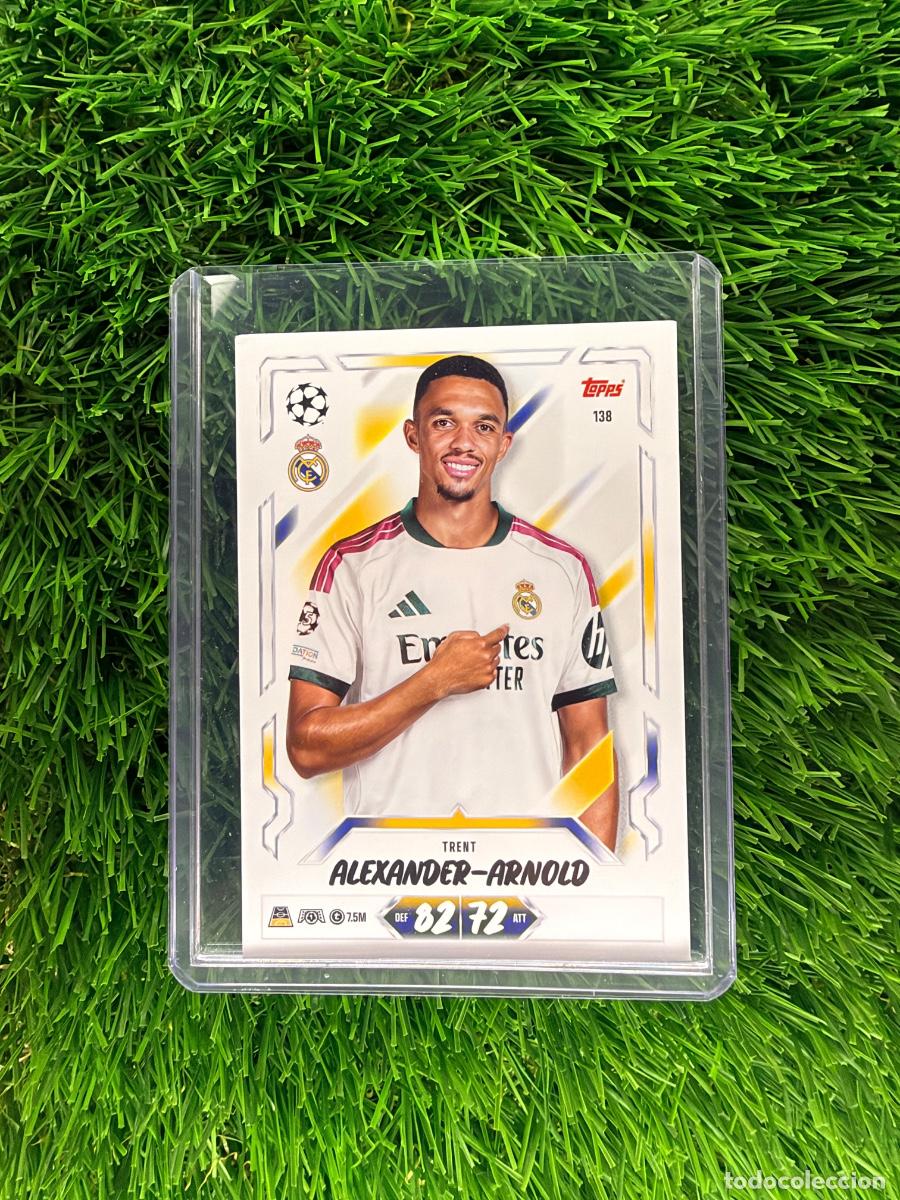 Cromos de f&uacute;tbol: N&ordm; 138 Trent Alexander-Arnold Real Madrid CF Match Attax 26 27
